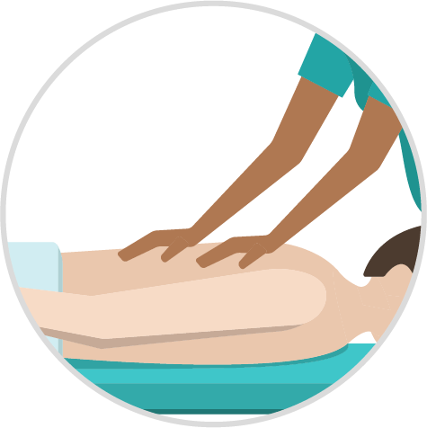 Sportsmassage ikon